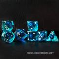 Bescon Dragon Eye RPG Dice Set of 7, Dragon Eye Polyhedral Dice Set, 6 Colors Available